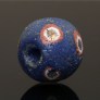 Ancient Roman bead with gold foil mosaic eye 285EA