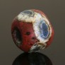 Ancient Roman bead with mosaic cane eyes 310EA