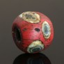 Ancient Roman beads with mosaic cane eyes 310EA