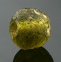Ancient Roman translucent yellowish-green glass bead 271MA