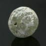 Ancient iridescent monochrome glass bead 270MA