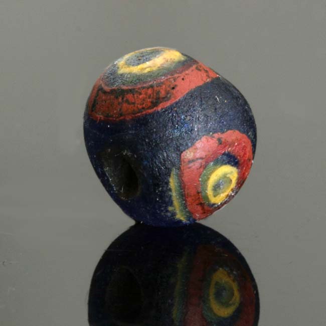 Ancient Hellenistic mosaic-eye bead